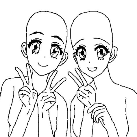 Dec 2, 2023 - Explore Birungi Kayiira's board "anime friend poses" on Pinterest. . Anime base 2 friends